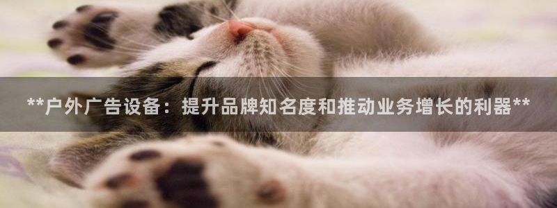 杏宇平台代理多少钱一个：**户外广告设备：提升品牌知名度和推动业务增长的利器**