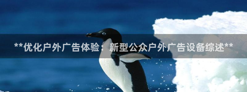 杏宇平台代理多少钱一个：**优化户外广告体验：新型公众户外广告设备综述**