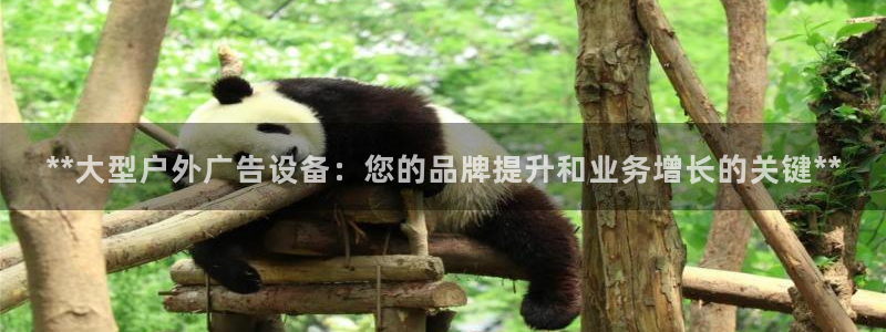 杏宇平台代理怎么赚钱快：**大型户外广告设备：您的品牌提升和业务增长的关键**