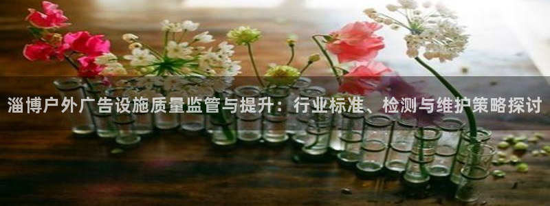 杏宇平台代理怎么样啊：淄博户外广告设施质量监管与提升：行业标准、检测与维护策略探讨