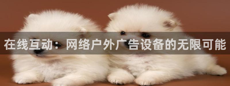 杏宇平台代理多少钱一个：在线互动：网络户外广告设备的无限可能