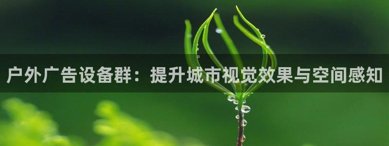 杏宇官方平台官网入口：户外广告设备群：提