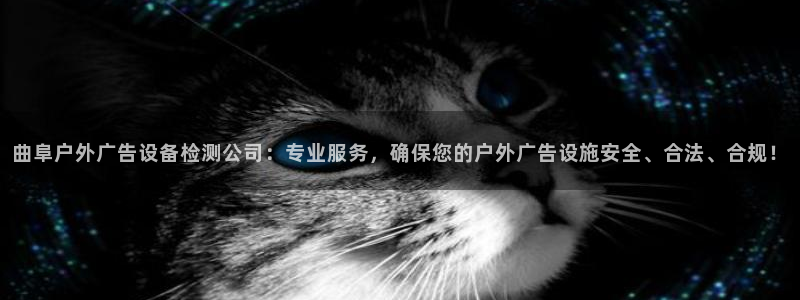 杏宇平台主管：曲阜户外广告设备检测公司：