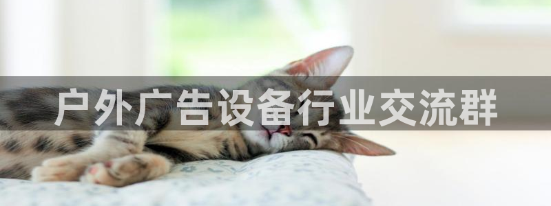 杏宇平台代理怎么赚钱的：户外广告设备行业交流群