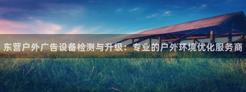 杏宇平台代理怎么样可靠吗：东营户外广告设备检测与升级：专业的户外环境优化服务商