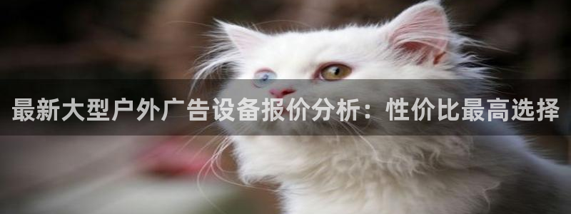 杏宇平台主管：最新大型户外广告设备报价分