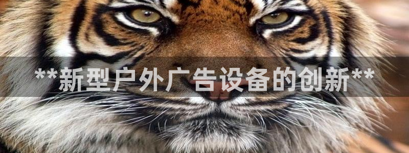 杏宇平台好吗：**新型户外广告设备的创新**